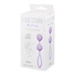 Вагинальные шарики 3см Lola Games Love Story Diaries of a Geisha Violet Fantasy 3005-05Lola