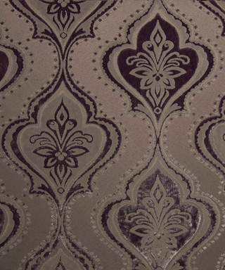 Велюр Majelis damask violet (Мажелис дамаск вайлет)