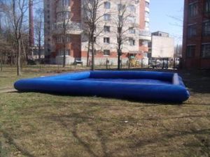 Бассейн ПВХ для водных атракционов 10м х 10м