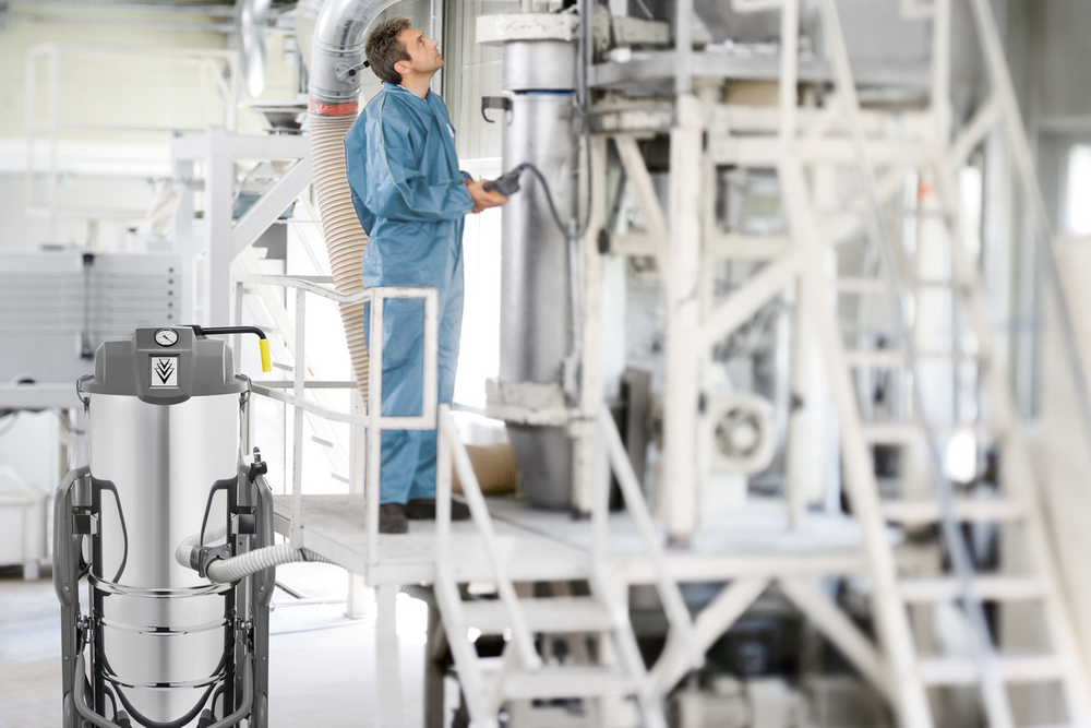 Индустриальный пылесос IVS 100/55 M