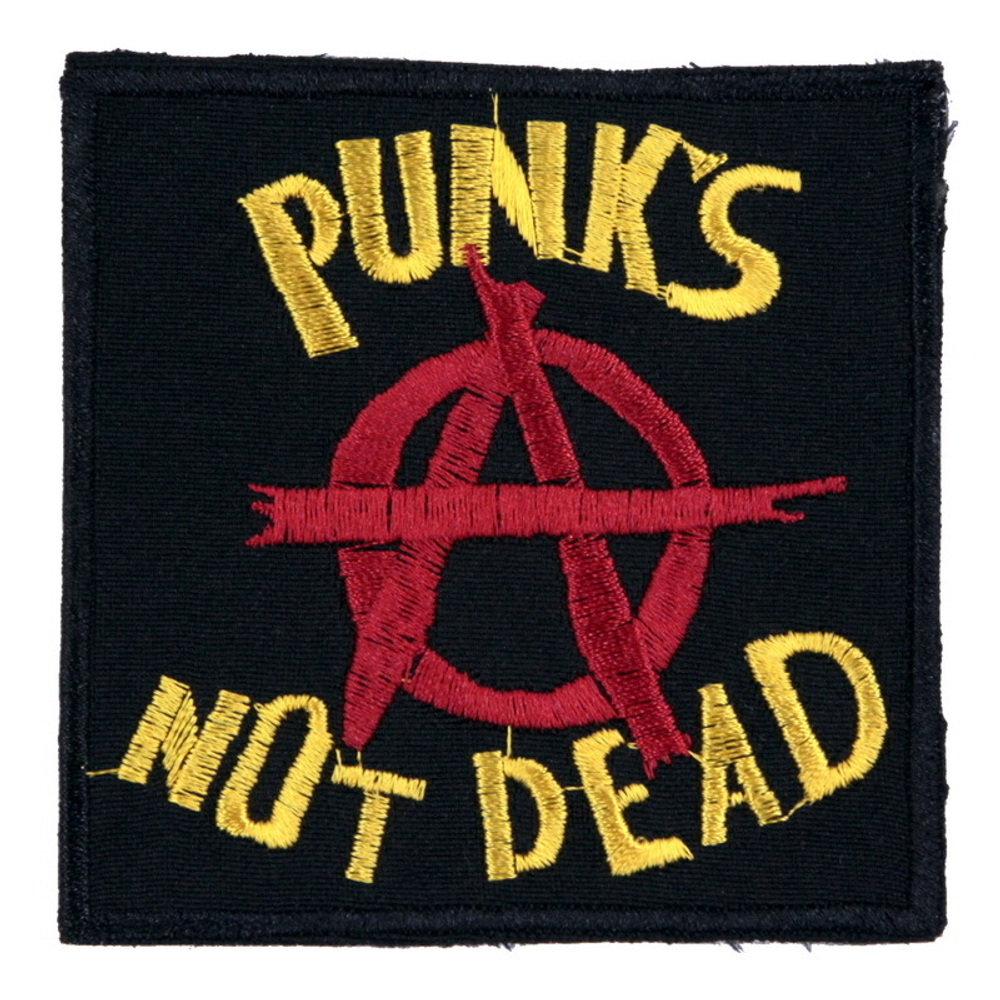 Нашивка Punks Not Dead
