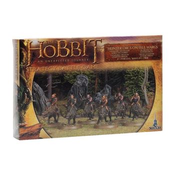 Набор фигурок Орки из к/ф Властелин Колец. The Hobbit Miniatures: Hunter Orcs on Feell Wargs
