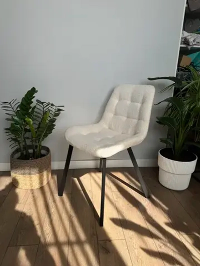 Стул мягкий Букле для кухни и комнаты со спинкой