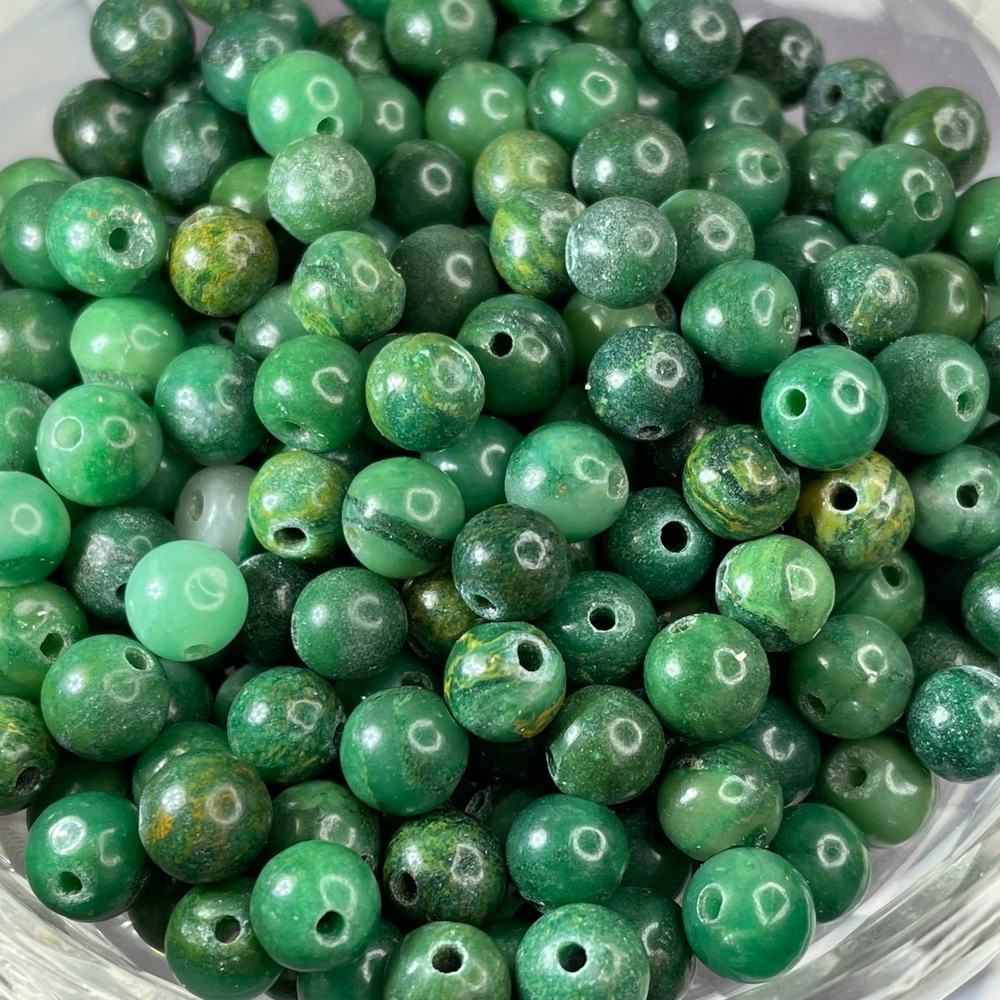 56780  Жадеит Бусина 6мм