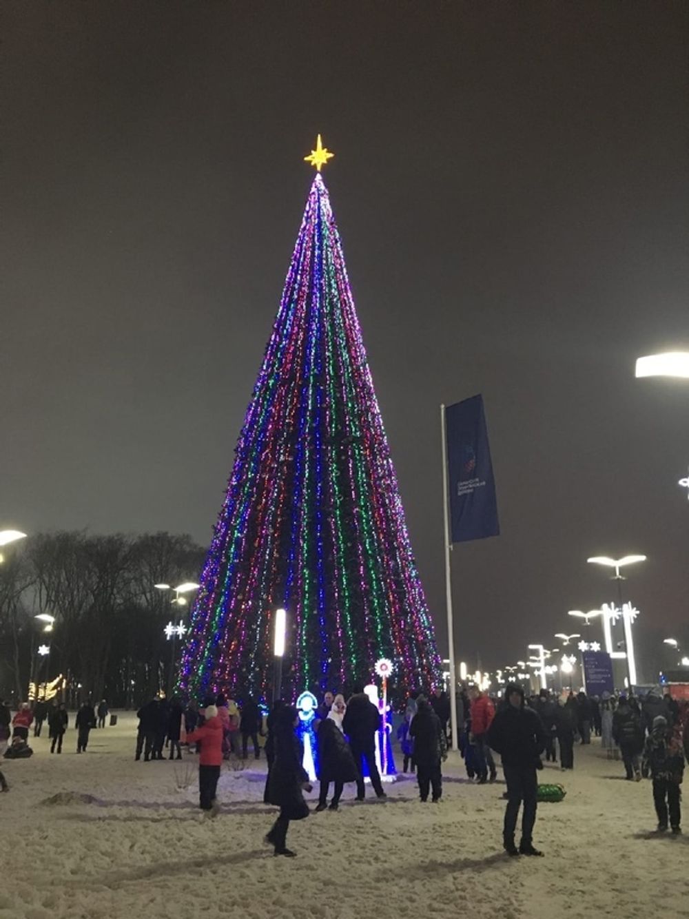 Уличная гирлянда С режимами: Цветная "Классик GT" (24В) - на елку от 3 до 30 м