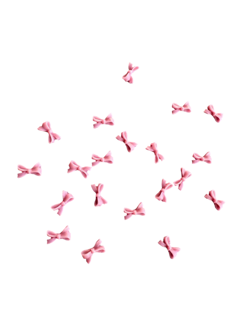 Бант мини пыльная роза Pink House