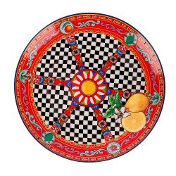 Чайная пара "Sicilia Limone" v=220 мл (фарфор) (подарочная упаковка)