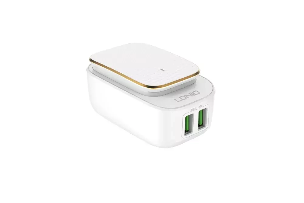 СЗУ 12W с кабелем Type-C 2USB-A A2205 LDNIO