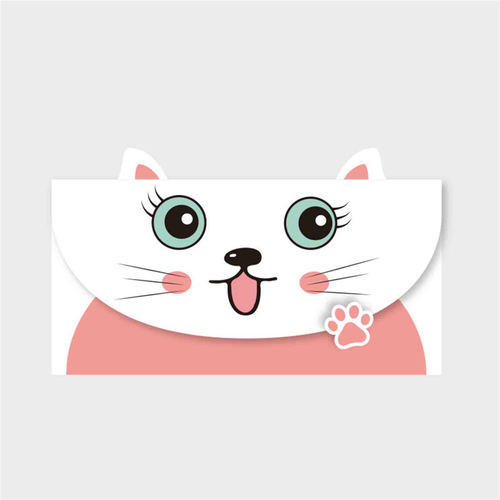 Подарочный конверт Кошка