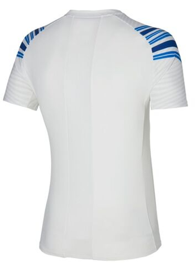 Мужская теннисная футболка Mizuno Shadow Tee - white
