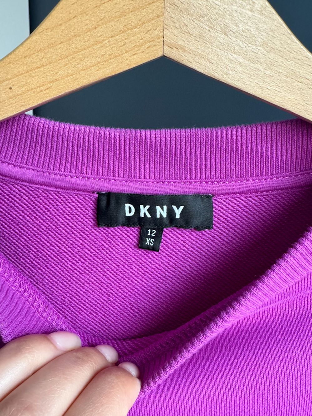 Хлопковый свитшот DKNY, 152