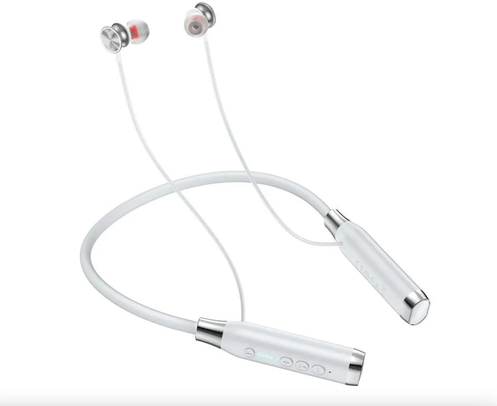 Наушники беспров. Hoco ES62 Pretty neck-hang BT earphones white