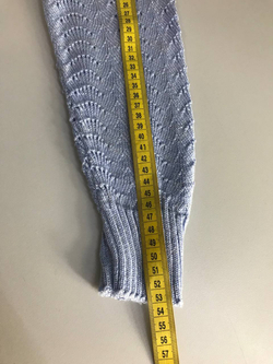 Джемпер красивой вязки, визуально на 44 размер