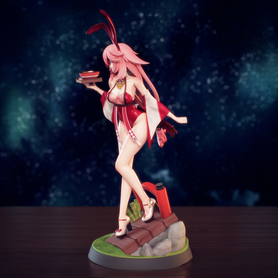 Yae Miko bunny - Genshin Impact