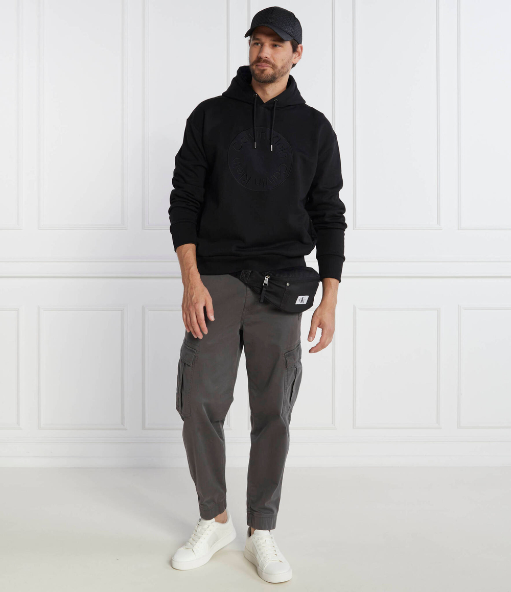 Худи EMBROIDERED EMBLEM Calvin Klein - черный(K10K111810)