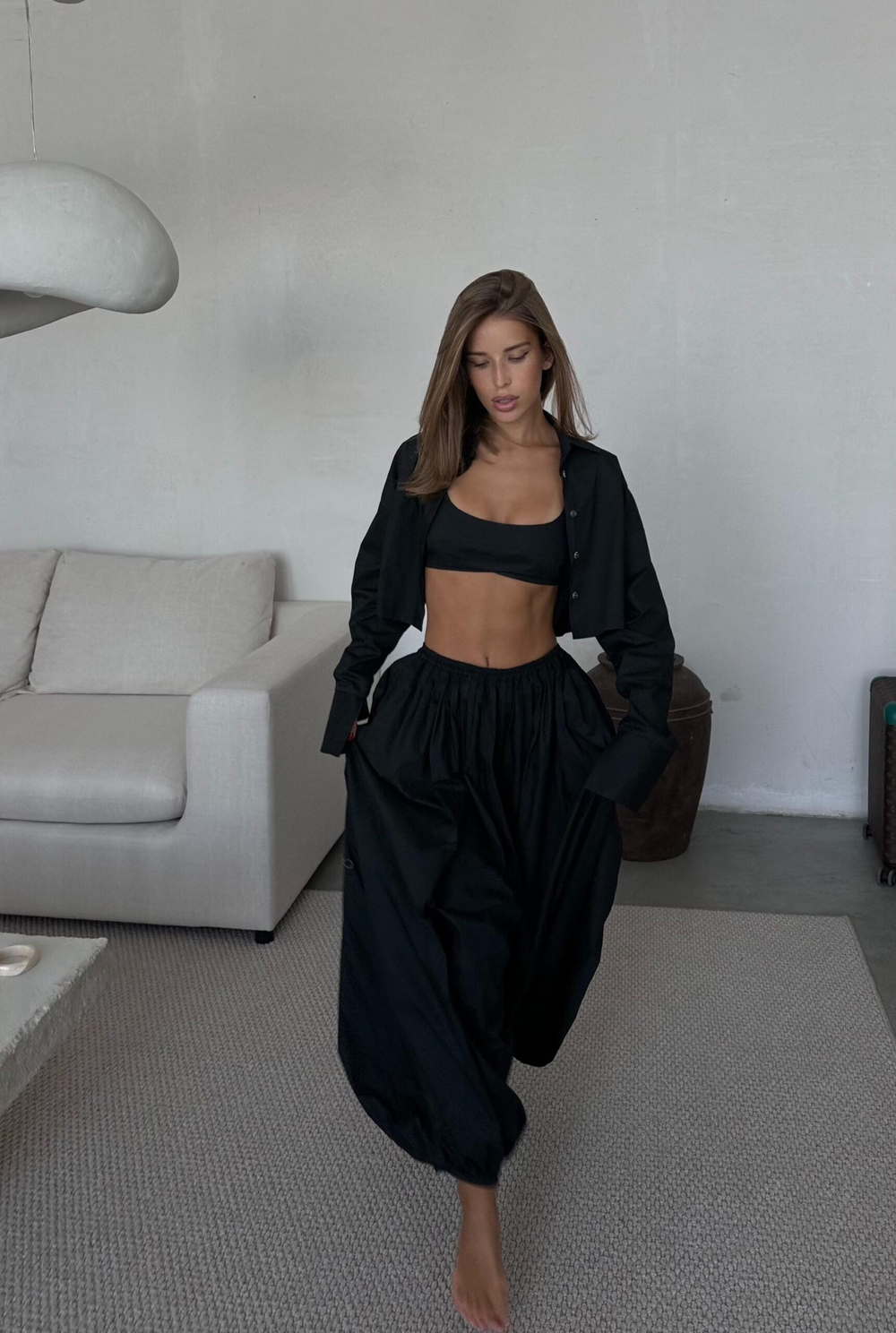 Костюм Жасмин, черный