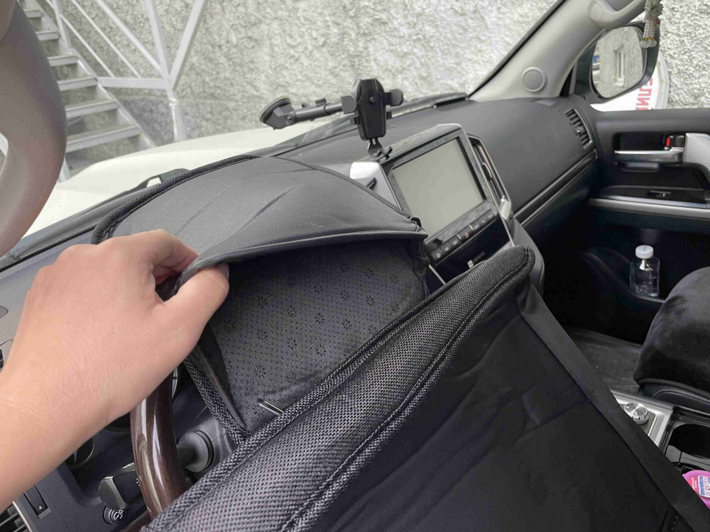 Комфорт (Черный) / Чехол для переднего сиденья с подголовником, универсальный, без комплекта, серия: а-комфорт, (за 1 шт.) =