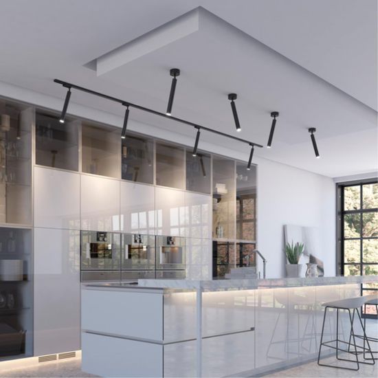 357887 OVER NT19 438 черный Накладной светильник IP20 LED 3000K 10W 160-265V MODO