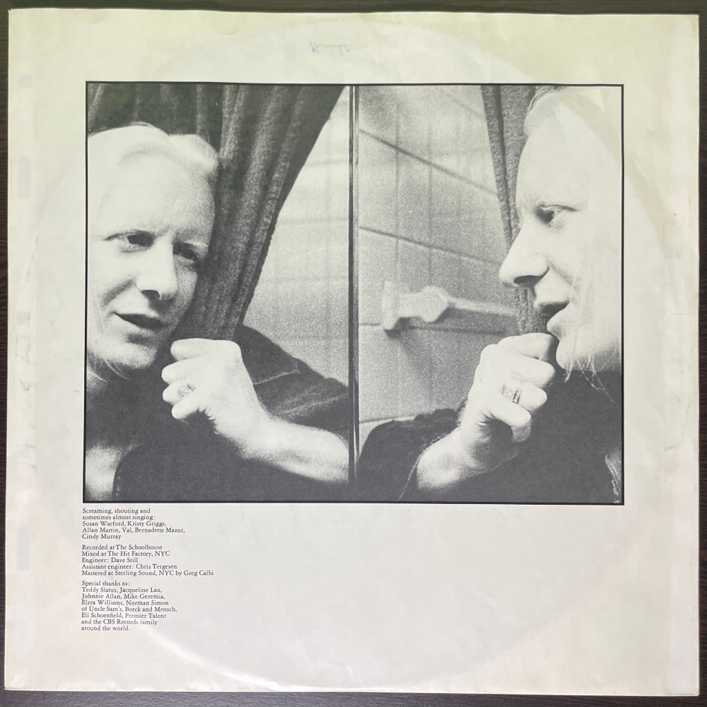 Johnny Winter ‎– Raisin' Cain (Голландия 1980г.)