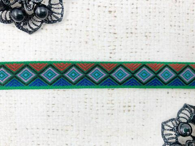 Тесьма жаккард, ш. 1,5 см