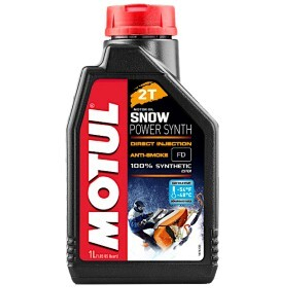 Масло мотор. 2T синт. Motul Snowpower Synth 1л
