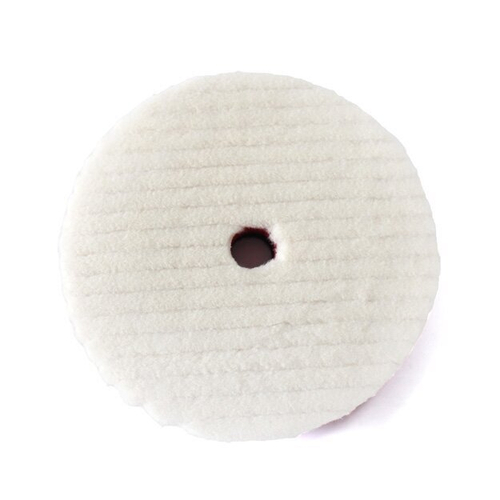 Шерстяной полировальный круг 150 мм  режущий, стриженный мех