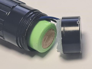 Ремонт аккумулятор фонаря на аккумуляторе 18650