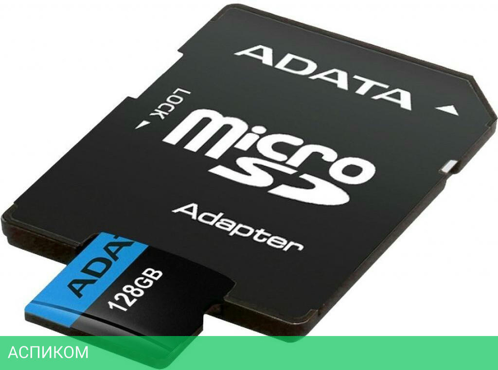 Карта памяти A-Data Premier microSDHC 32GB с адаптером (AUSDH32GUICL10A1-RA1)