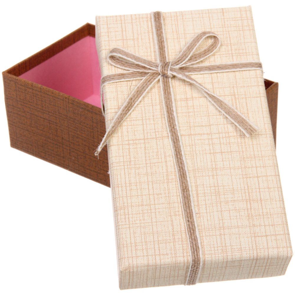 Коробка подарочная «Весна» 9*15*6 см, Бежевый