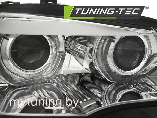 Передние фары AE DRL LED CHROME AFS HID для BMW X5 E70