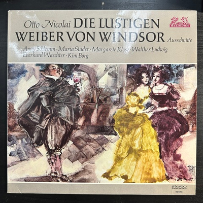 Отто Николаи - Виндзорские проказницы отрывки (Германия 1967г.)