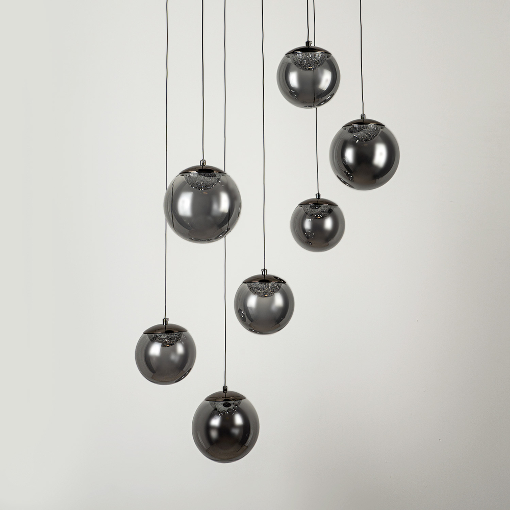 Подвесной светодиодный светильник Modelux ML.2338.7 BK