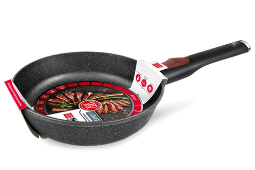 Сковорода, 20см.Индукция Гранит с/р L18020i