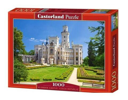 Пазл Castorland "Замок Чехия", 1000 деталей, C-102167, картонная основа, от 12 лет