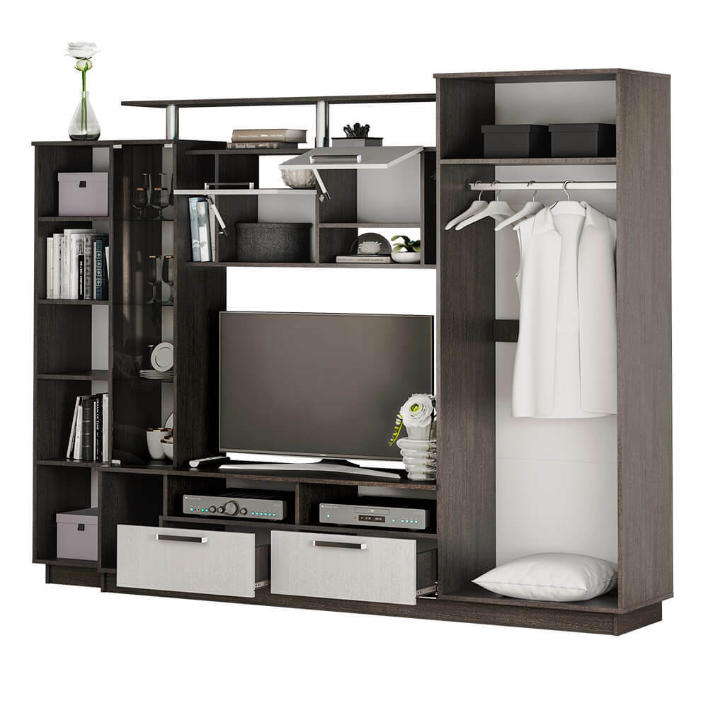 Стенка в гостиную Вега