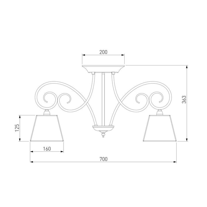 Подвесная люстра Bogates 303/6
