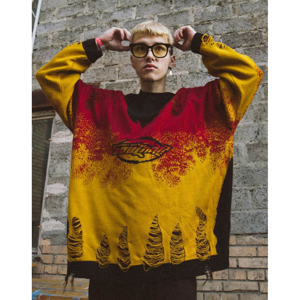 Свитер SoWhat? Logo Fire