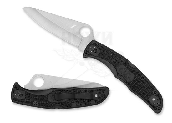 Складной нож Spyderco Pacific Salt 2 91PBK2 c клинком из стали H1, рукоять FRN