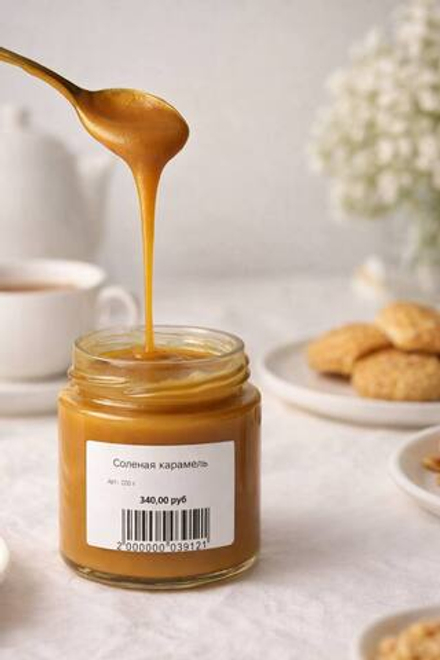 Солёная карамель 200 гр.