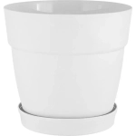 Горшок для цветов InGreen Villa de Fiori, фикс.поддон, 20л, D360мм, на колесиках,белоснежн