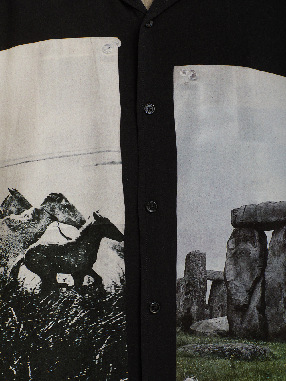 Мужская Рубашка Stone Horse Button Down