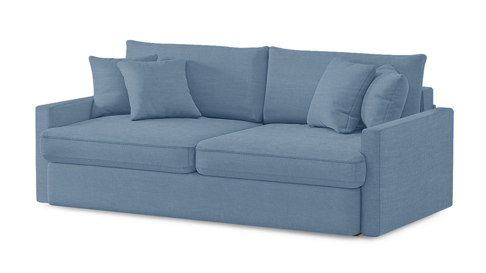 Диван Стелф Strong Plus 09 210*109*90 см,  Рогожка Еврокнижка Фиеста