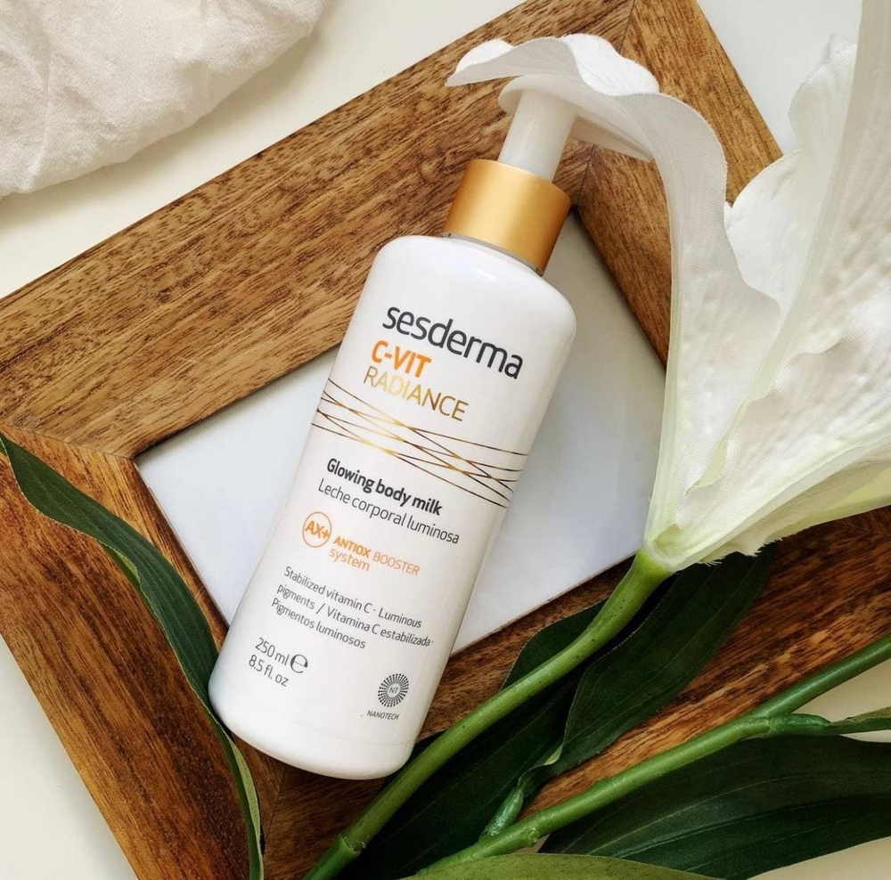 Sesderma C-VIT Radiance Glowing body milk - Молочко для тела для сияния кожи, 250 мл