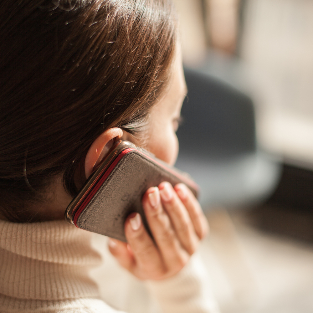 Чехол для iPhone 13 Pro из кожи теленка, красного цвета