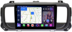 Магнитола для Peugeot Traveller/Expert, Citroen SpaceTourer/Jumpy, Opel Zafira Life/Vivaro - FarCar BM3116M монитор 9.5" QLED на Android 14, TS10, 4+32Гб, CarPlay, 4G SIM-слот