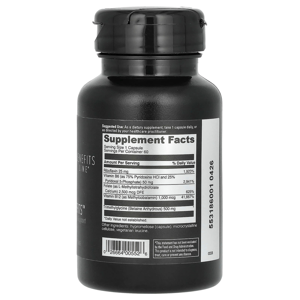 DaVinci Laboratories, Benefits Line, Methyl Benefits, 60 капсул