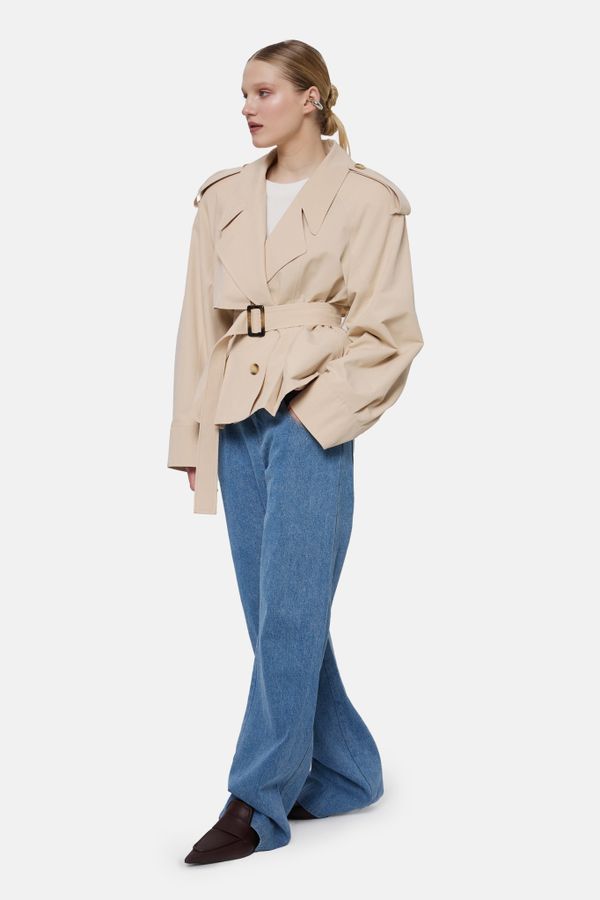 Короткий тренч Yves