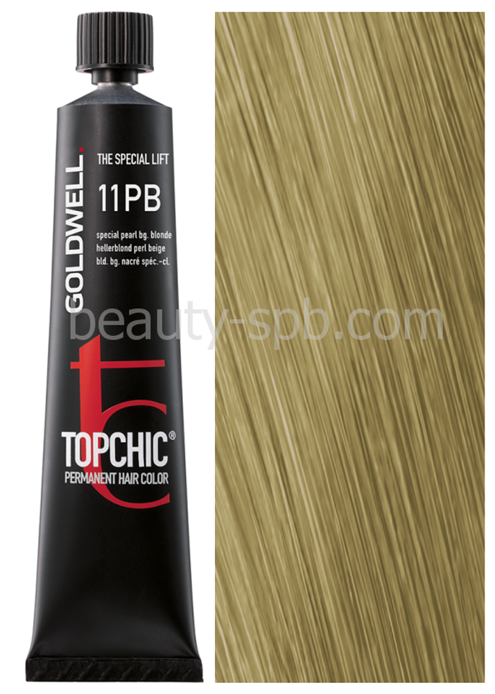 Goldwell Topchic 11PB перламутрово-бежевый блонд 60 мл