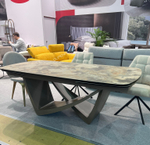 Стол DT2407 (200-300) TL-137 керамика/#23243 серый металлик