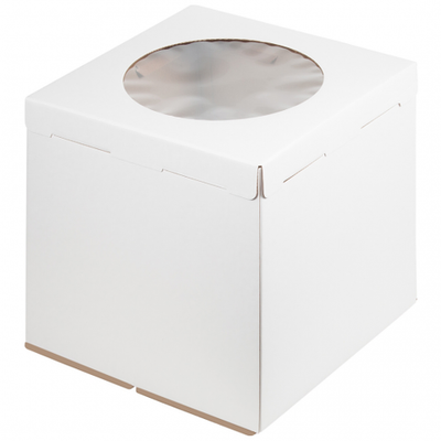 Коробка для торта 500x500x500 с окном